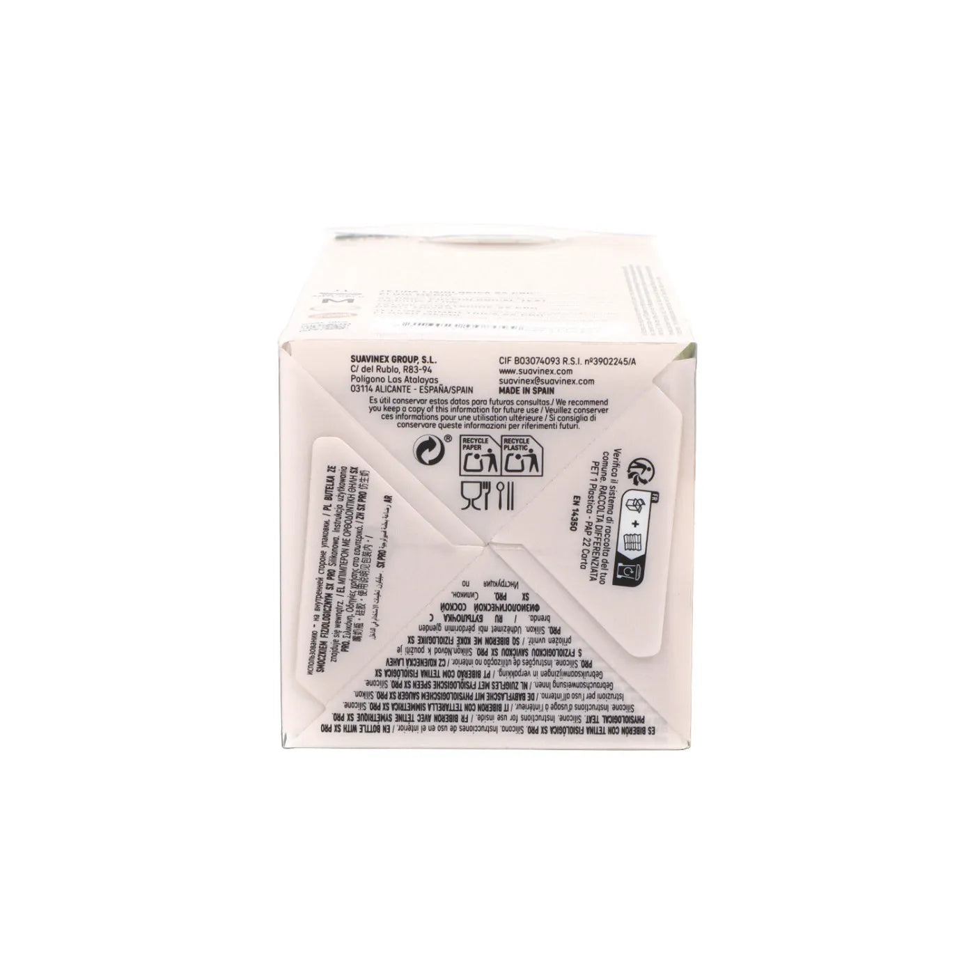 Suavinex Select Wonderland Anti-Colic Silicone Teat Bottle - Medium - 270ml _ +3M - Healtsy