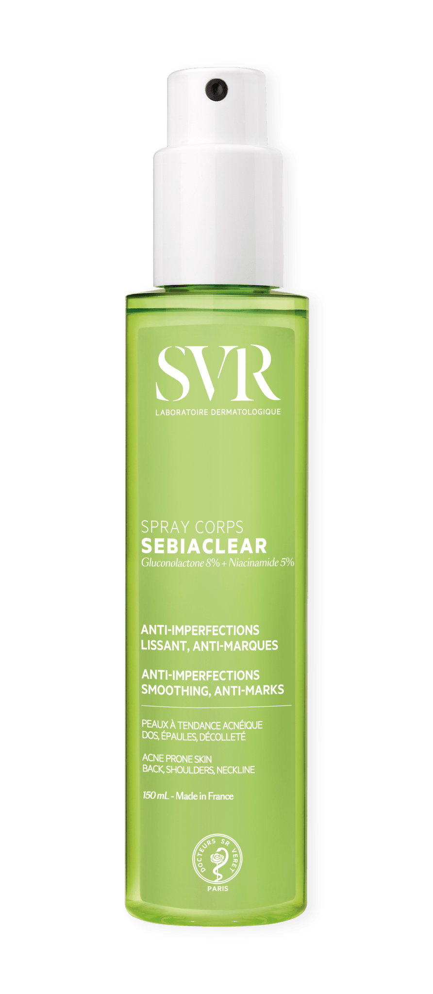 SVR Sebiaclear Body Spray - 150ml – Buy Now at Healtsy