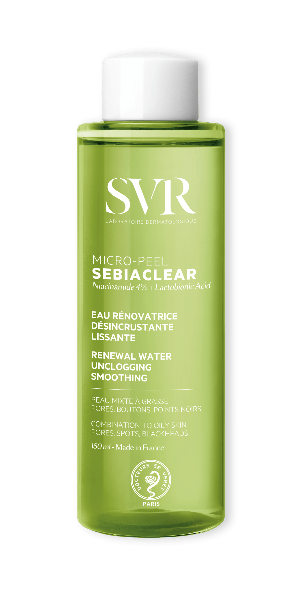 SVR Sebiaclear Micro - Peel - 150ml – Buy Now at Healtsy