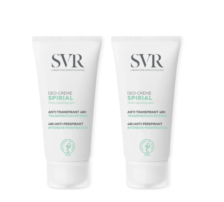 SVR Spirial Deo Anti - Transpiration cream - 50ml (Double Pack) – Buy Now at Healtsy