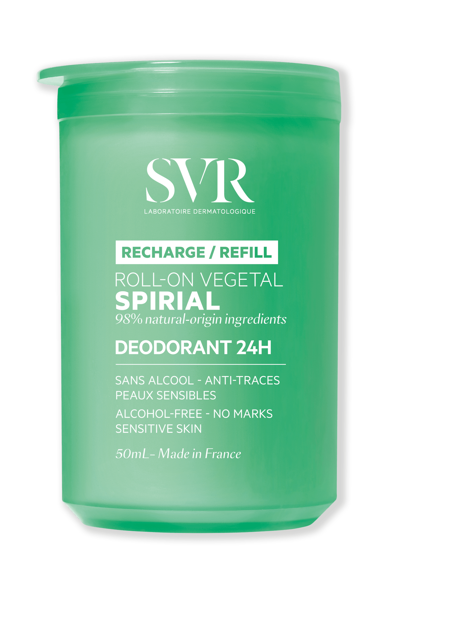 SVR Spirial Roll On Vegetable Refill - 50ml – Buy Now at Healtsy