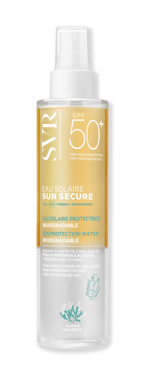SVR Sun Secure Eau Solaire SPF50+ - 200ml – Buy Now at Healtsy