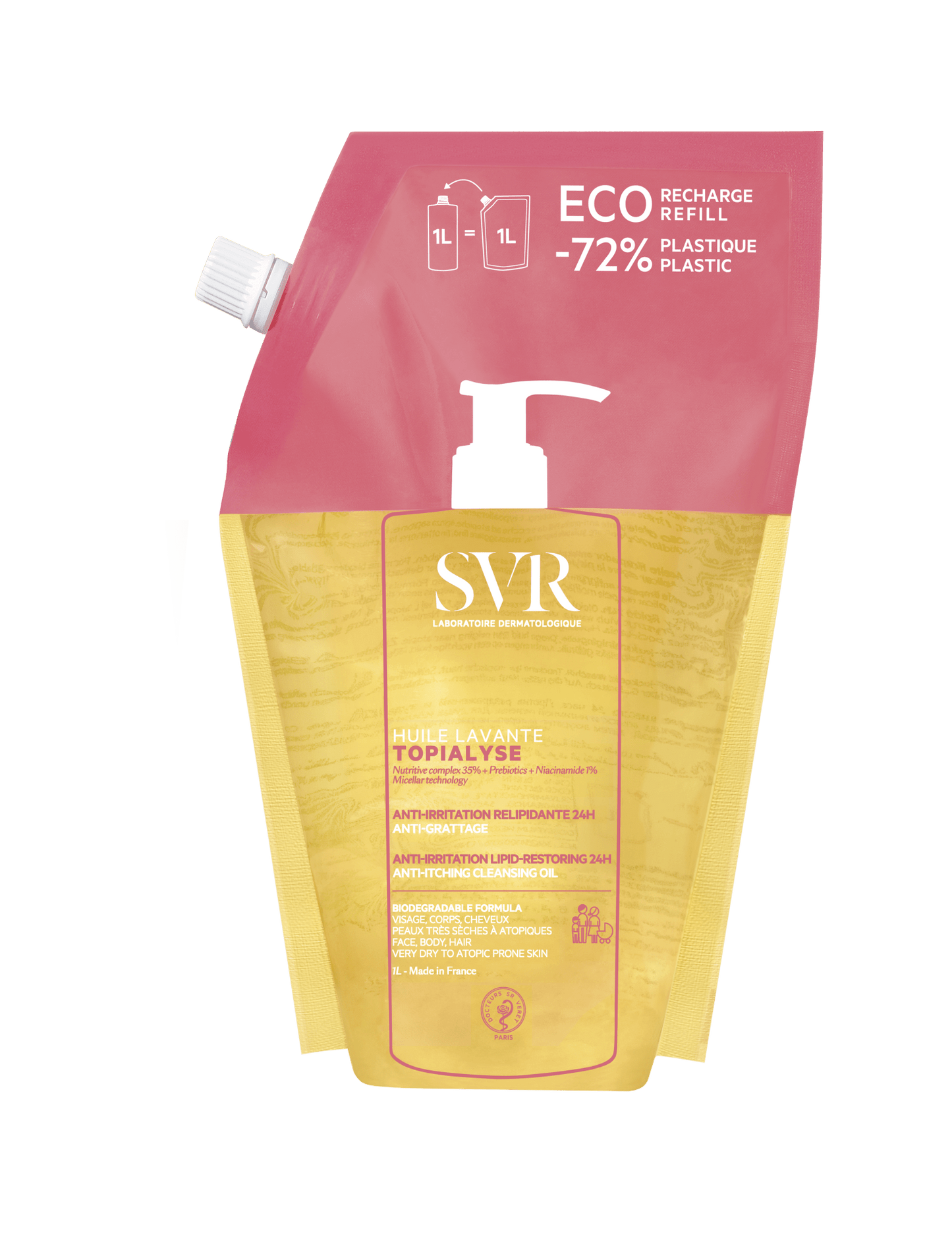 SVR Topialyse Óleo Lavante Eco Refill - 1L – Buy Now at Healtsy