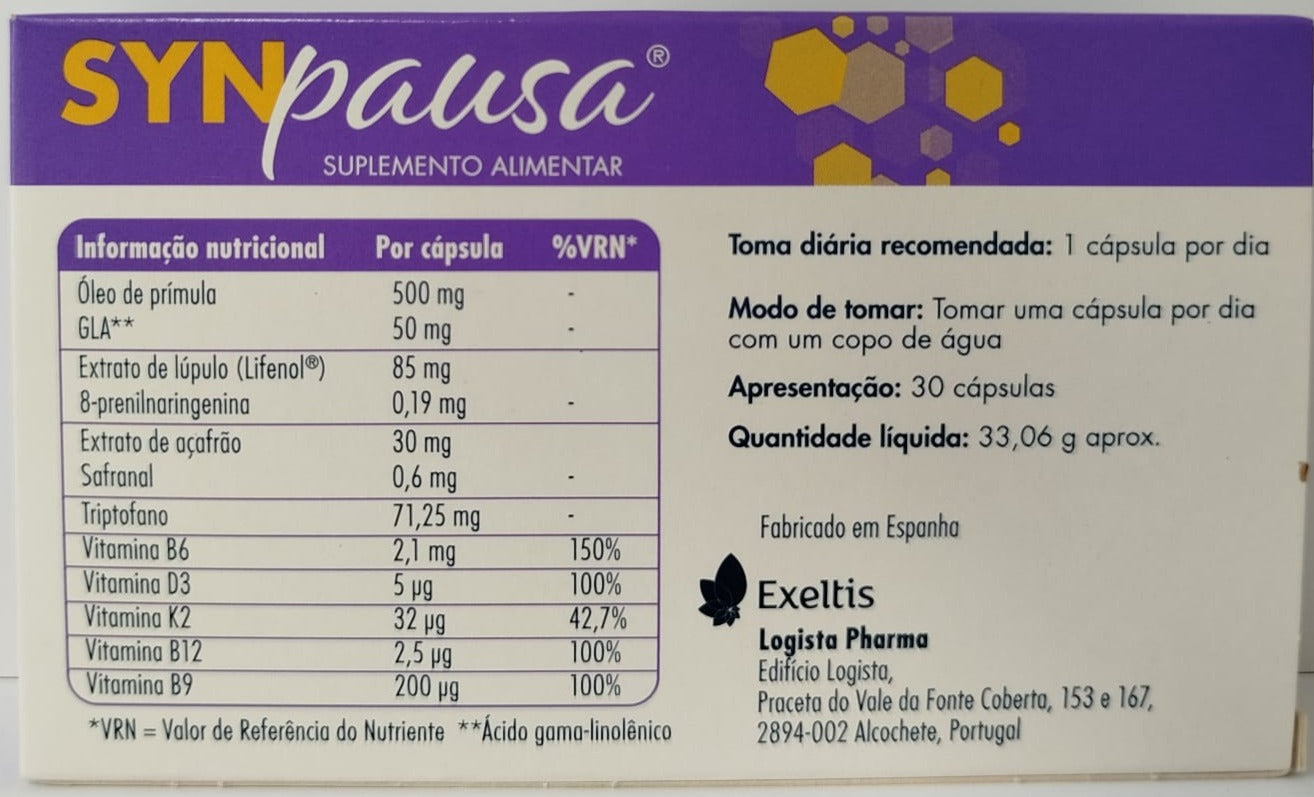 Synpausa (x30 capsules) - Healtsy
