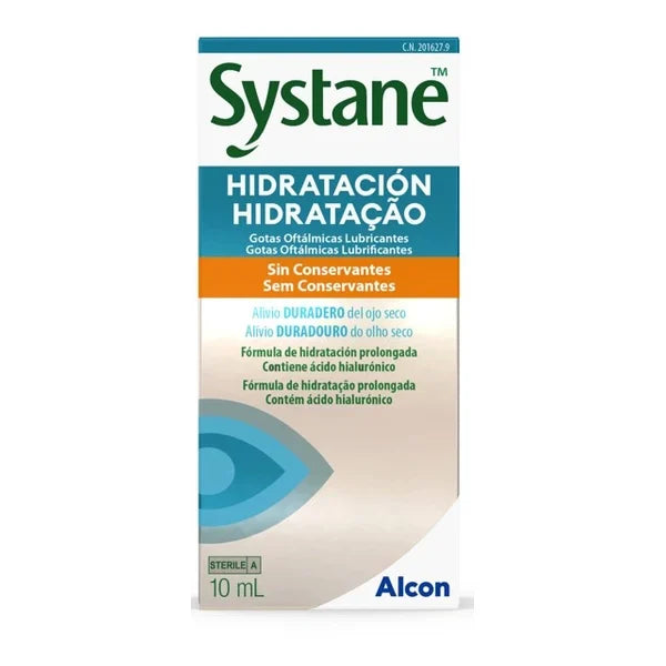 Systane Hydration Ophthalmic Solution Without Preservatives - 10ml - Healtsy