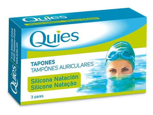 Quies Otorrino Silikon-Badekappe (x6 Einheiten)