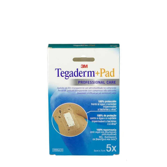 Tegaderm + Pad Dressing - 9x15cm (x5 units) - Healtsy