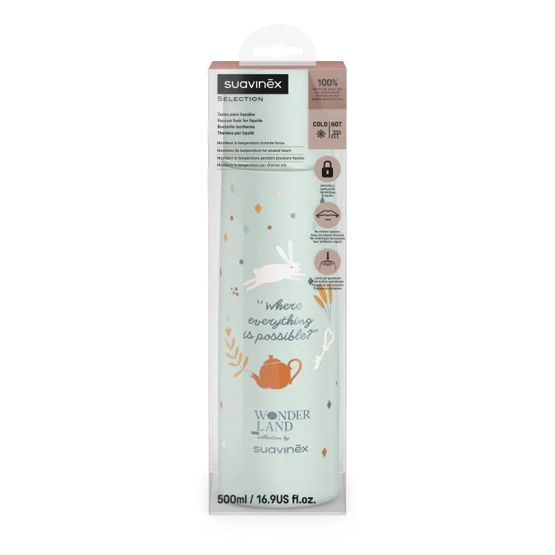 Suavinex Blue Thermos - 500ml - Healtsy