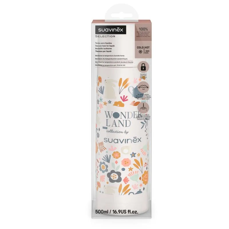 Suavinex Select Wonderland Beige Thermos - 500ml - Healtsy