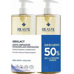 Rilastil Xerolact Cleansing Oil 1L (Double pack) - Healtsy