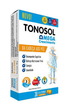 Tonosol Omega Growth (x30 gummies) - Healtsy