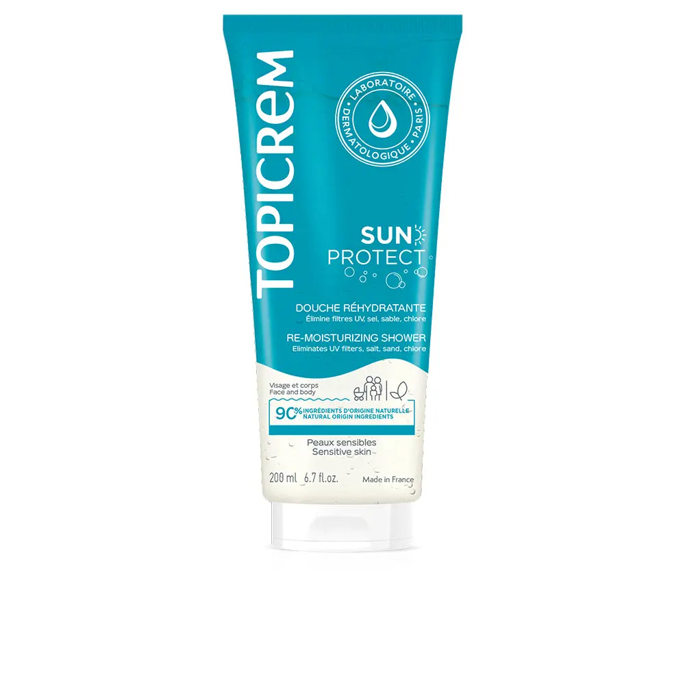 Topicrem Sun Protect Shower Gel 200ml - Healtsy