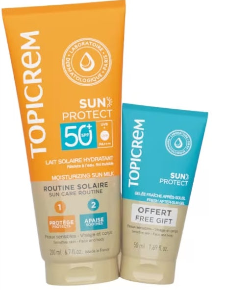 Topicrem Sun Protect Leite Spf50 200ml + After Sun - Healtsy
