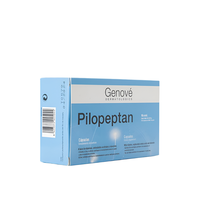Pilopeptan Hair/Nails (x60 capsules) - Healtsy