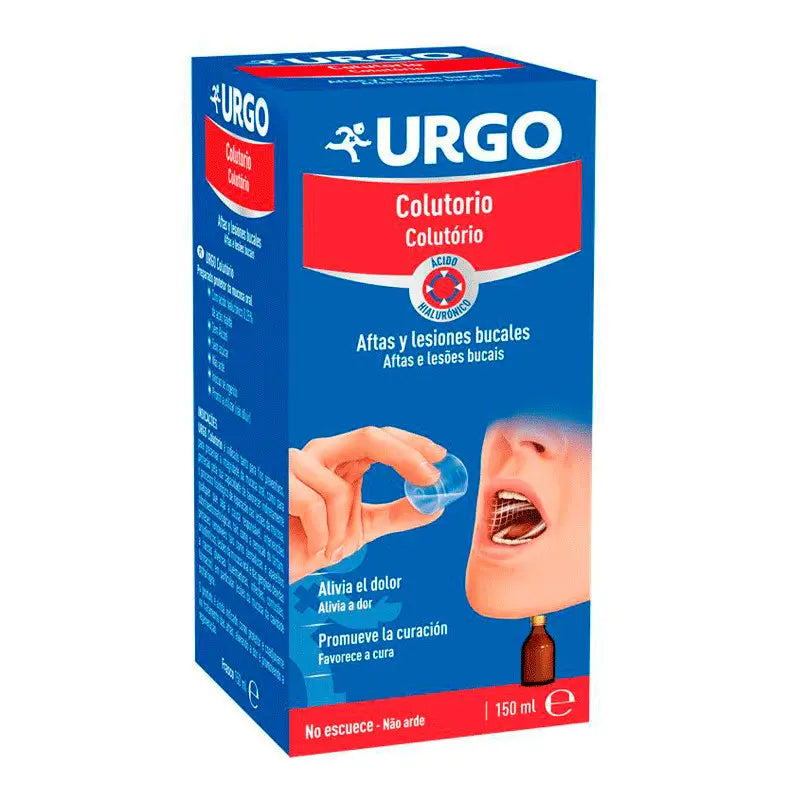 Urgo Mouthwash / Mouth Lesions - 150ml - Healtsy