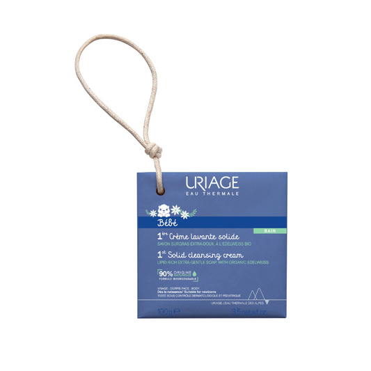 Uriage Baby 1st Solid Cleansing Cream - 100g - Healtsy