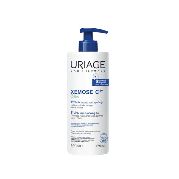 Uriage Baby Xemose C8 1st Cleansing Oil 500ml - Healtsy