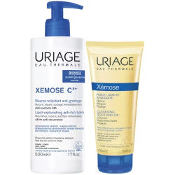 Uriage Xemose C8 Balm - 500ml + Free Cleansing Oil - 200ml