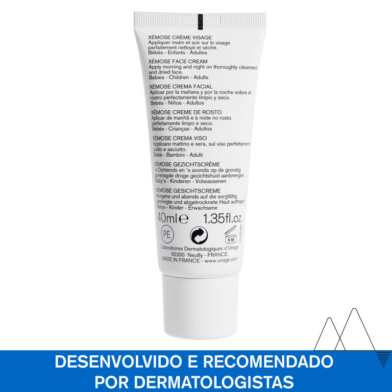 Uriage Xemose C8 Intensive Soothing Face Cream 40ml - Healtsy
