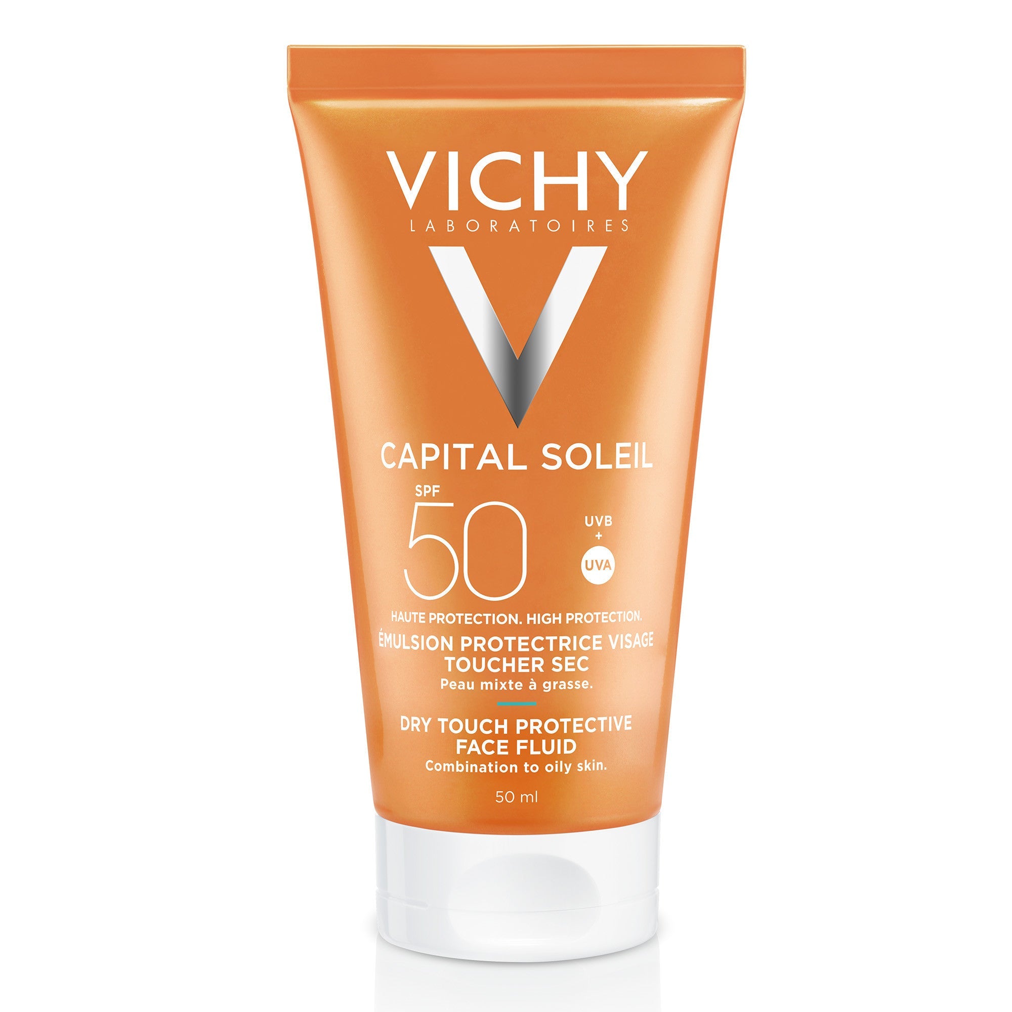Vichy Capital Soleil Dry Touch Face Cream SPF50 - 50ml – Buy Now at Healtsy