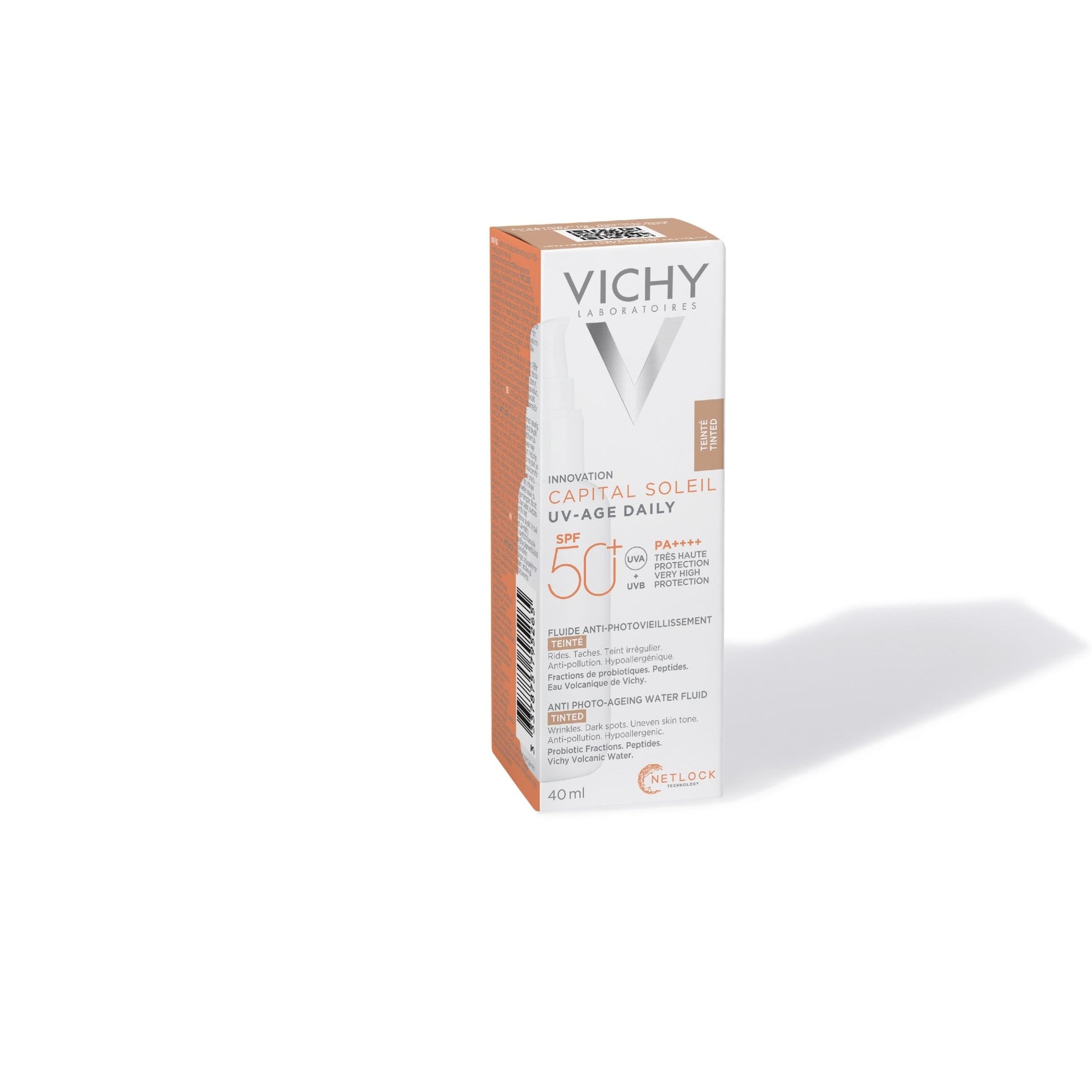 Vichy Capital Soleil UV - Age Daily with Color SPF50+ - 40ml – Buy Now at Healtsy