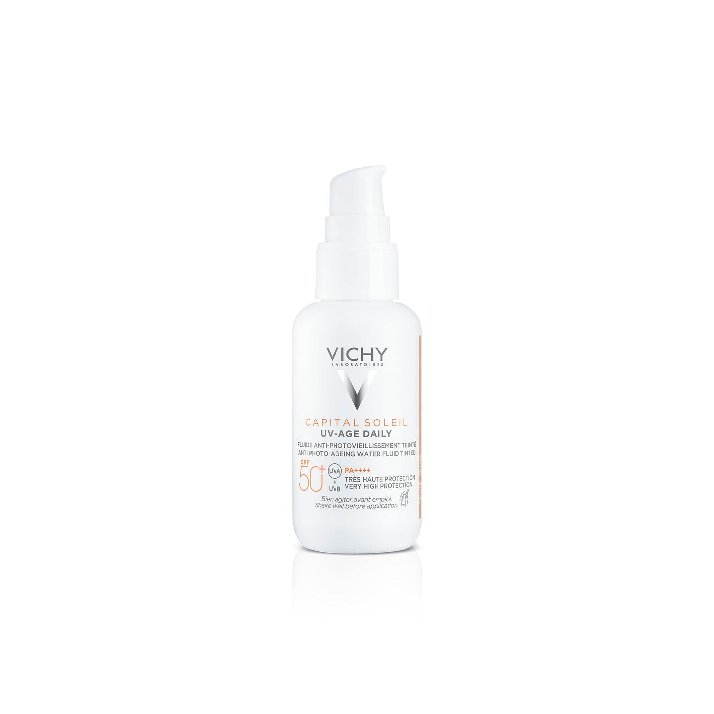 Vichy Capital Soleil UV - Age Daily with Color SPF50+ - 40ml – Buy Now at Healtsy