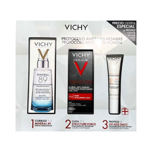 Vichy Homme Structure Force . Anti-Aging Protocol for Men