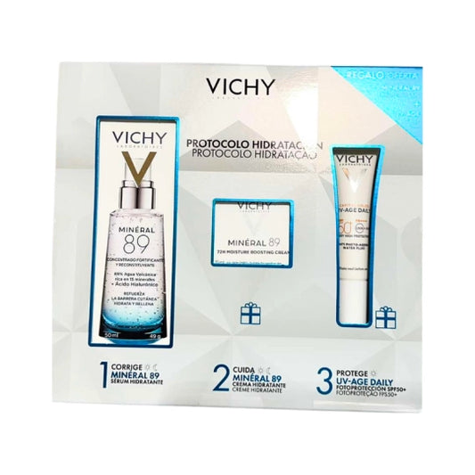 Vichy Mineral 89 . Hydration Protocol