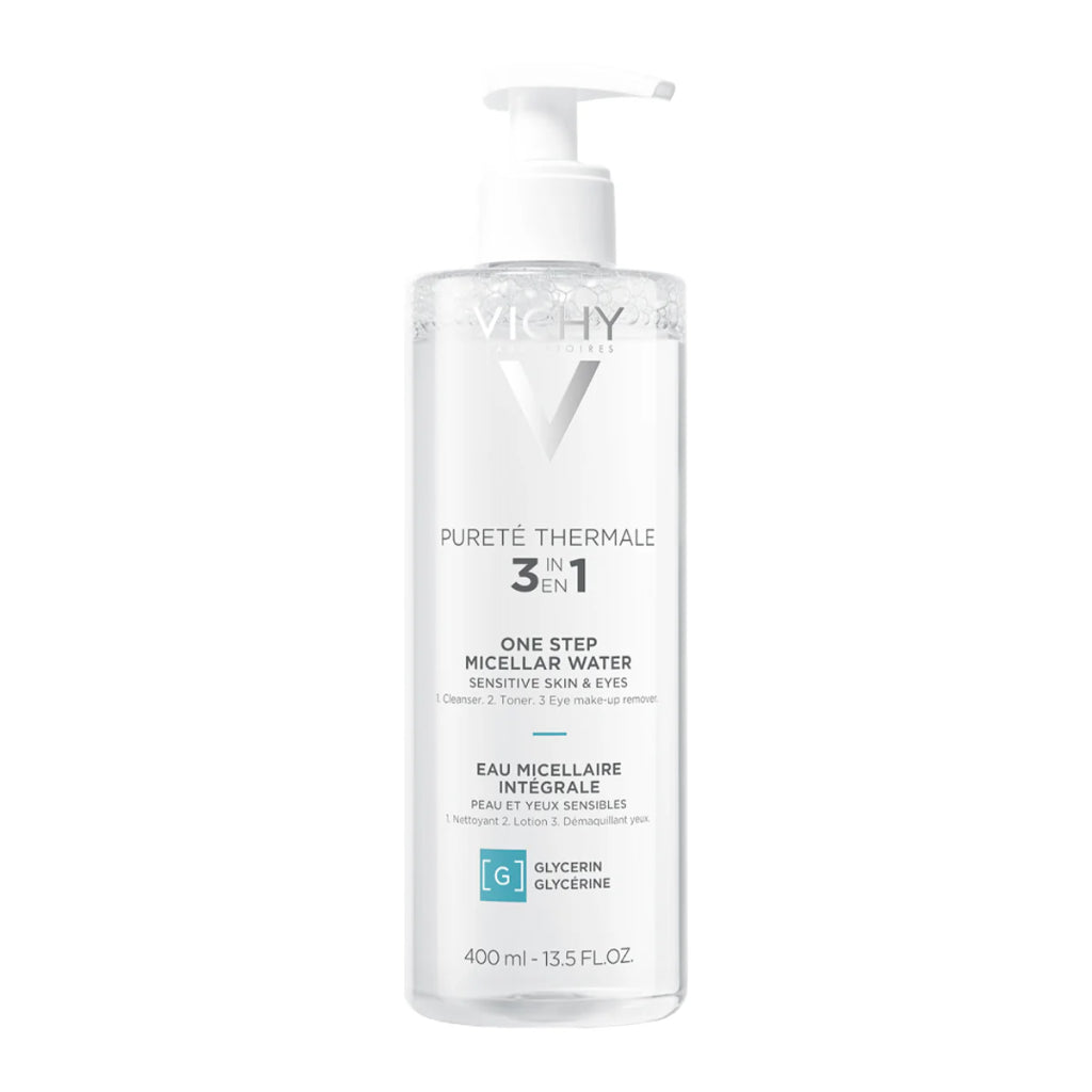Vichy Pureté Thermale Mineral Micellar Water _ Sensitive Skin - 400ml - Healtsy