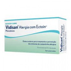 Vidisan Ectoin Allergy Eye Drops - 0.5ml (x20 units) - Healtsy