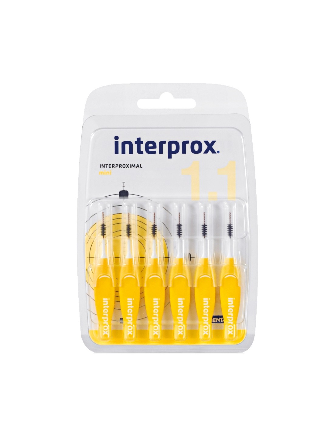 Interprox Mini Brush 1.1 (x6 units) - Healtsy