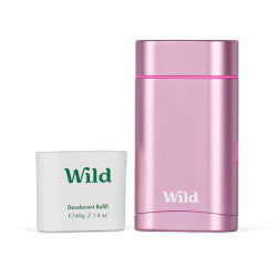 Wild Natural Deodorant Box + Refill Cherry Blossom - Healtsy