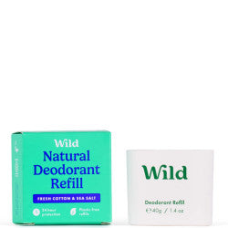 Wild Deo Natural Refill Fresh Cotton/Sea Salt - Healtsy