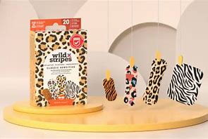 Wild Stripes Classic Sensitive Animal Plasters (x20 pieces) – Buy Now at Healtsy