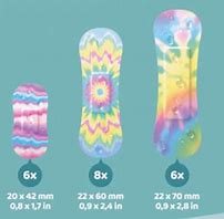 Wild Stripes Waterproof Rainbow Plaster (x20 units) – Buy Now at Healtsy