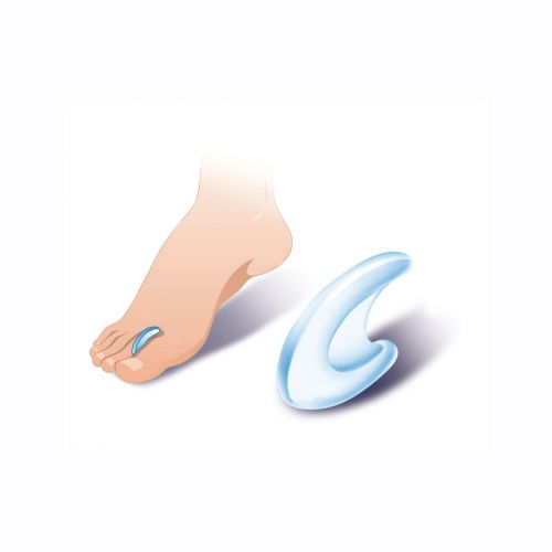 Zanni Silicone Toe Protector_ Size S (ref. 0421) – Buy Now at Healtsy
