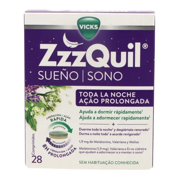 Zzzquil Sleep Extended Action (x28 tablets) – Buy Now at Healtsy