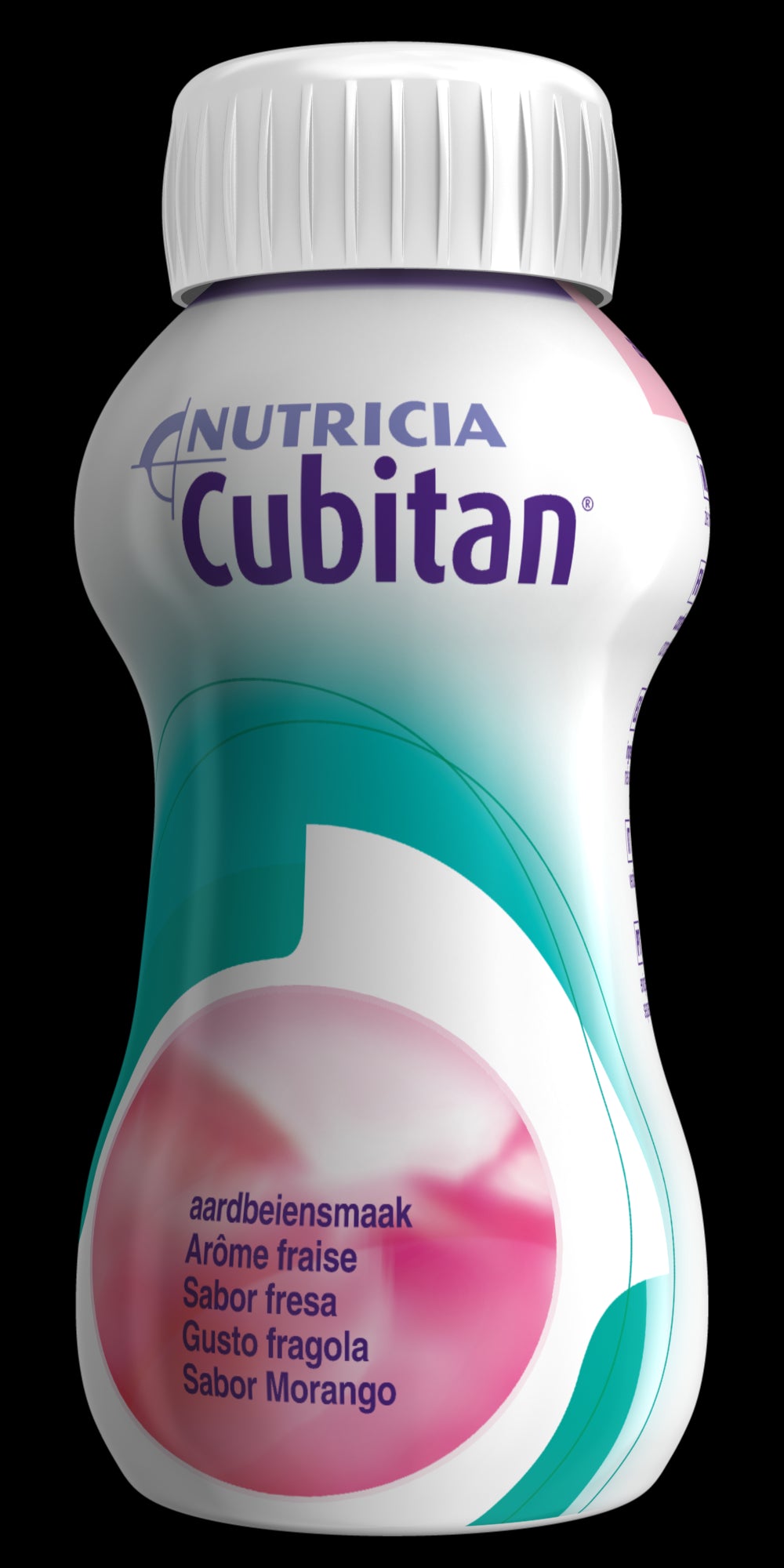 Cubitan Strawberry Solution Bottles - 200ml (x4 units) - Healtsy