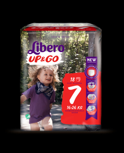 Libero Up & Go Diapers_ Size 7_ 16/26 Kg (x16 units) - Healtsy