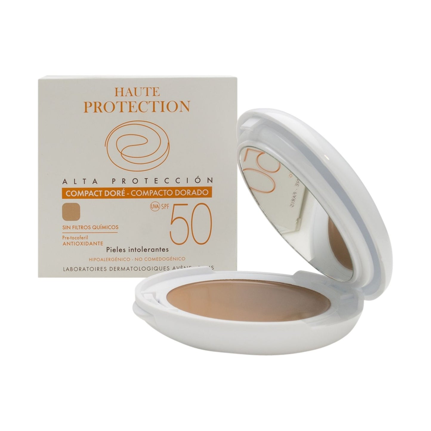 Avene Solar Compact SPF50_ Golden - 10g - Healtsy