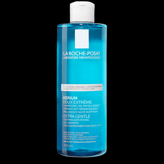 La Roche-Posay Kerium Extra Gentle Shampoo Gel - 400ml - Healtsy