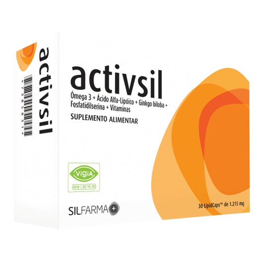 Activsil Lipid (x30 capsules) - Healtsy