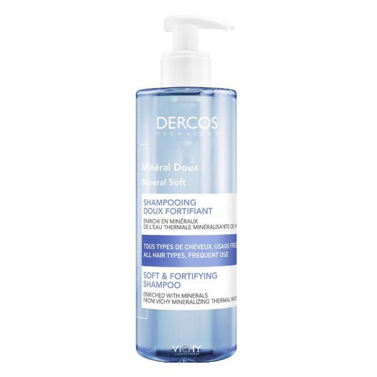 Dercos Tec Daily Soft Mineral Shampoo - 400ml - Healtsy