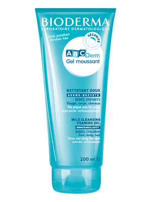 ABCDerm Gel moussant - 200ml - Healtsy
