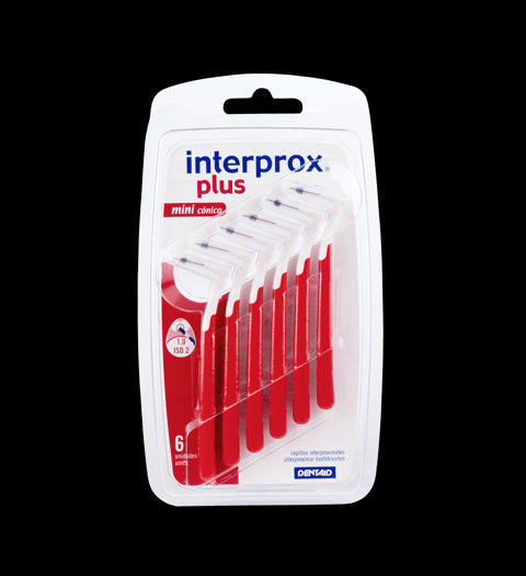 Interprox Plus Mini Conical Interdental Brush (x6 units) - Healtsy