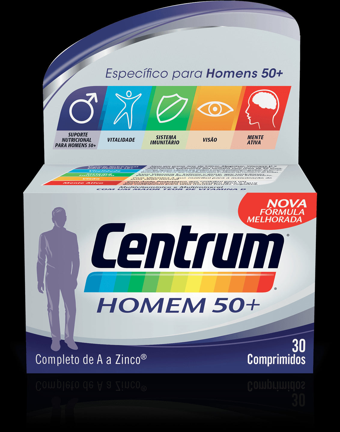 Centrum Male 50+ Tablets (x30 units) - Healtsy