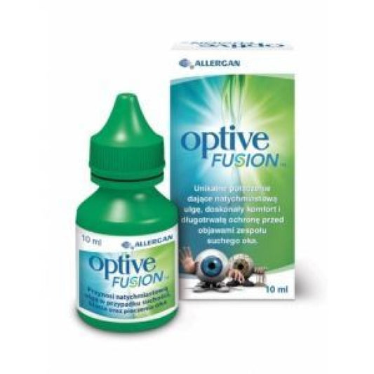 Optive Fusion Ophthalmic Lubricant Solution - 10ml - Healtsy