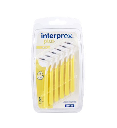 Interproxy Brushes Interprox Plus Mini Interdental Brush (x6 units) | Healtsy
