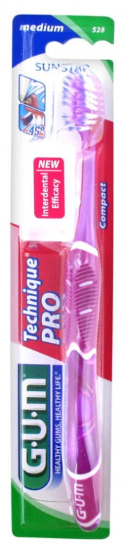 Gum Technique Pro Toothbrush 528 Compact_ Medium - Healtsy