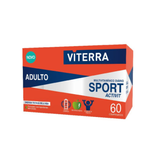 Viterra Sport Activit Adult Tablets (x60 units) - Healtsy